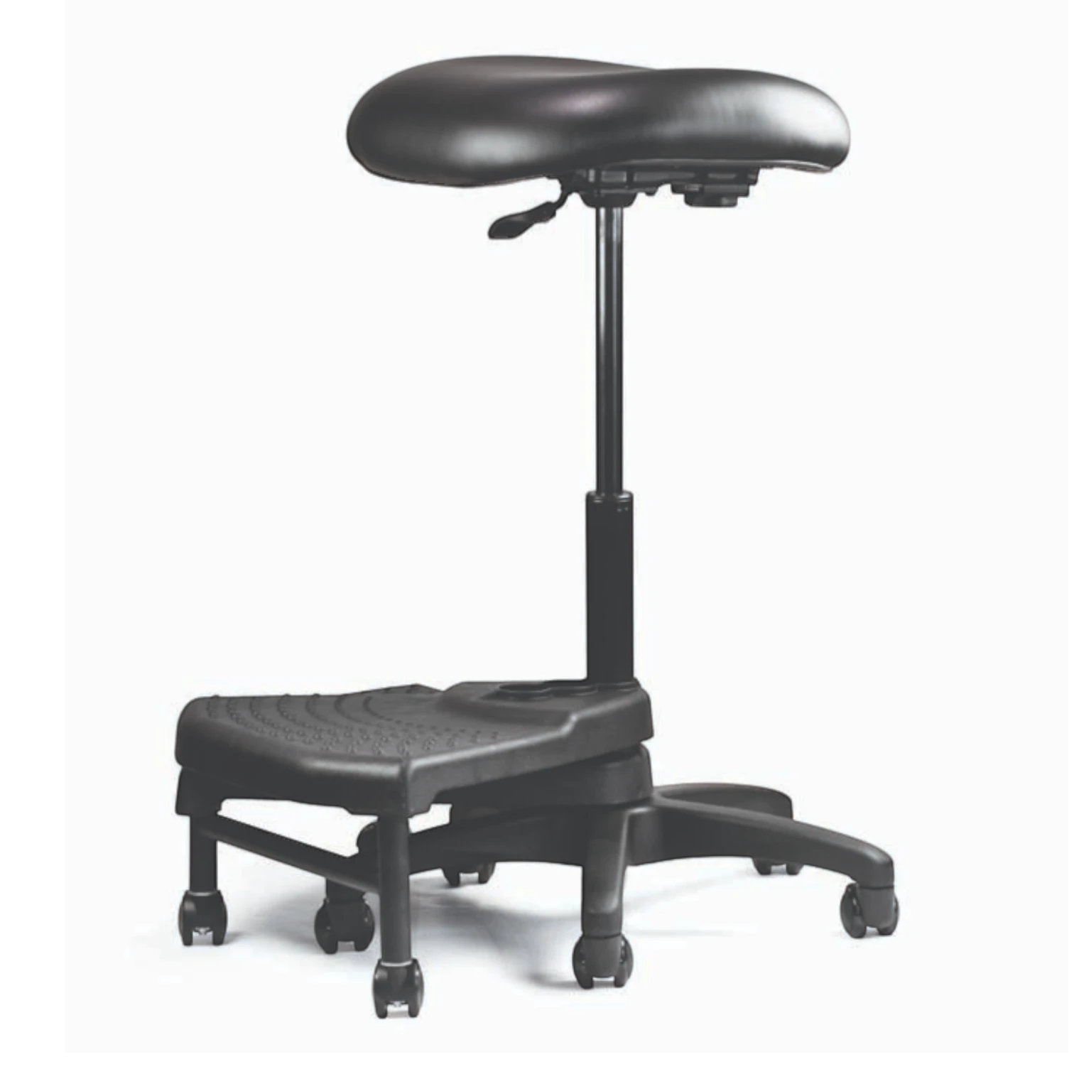 Neutral Posture Stratus Upholstered Industrial Stool