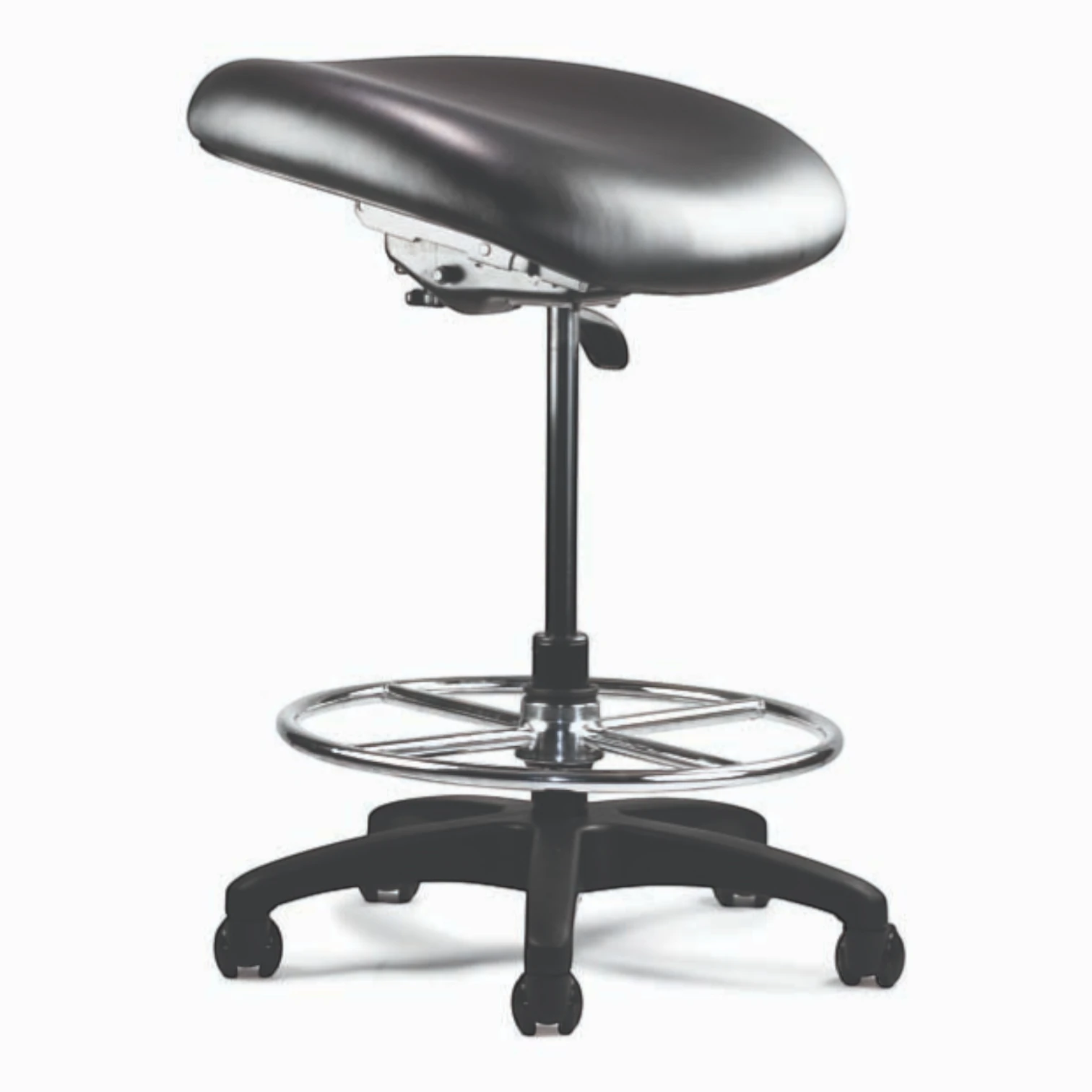 Neutral Posture Stratus Upholstered Industrial Stool