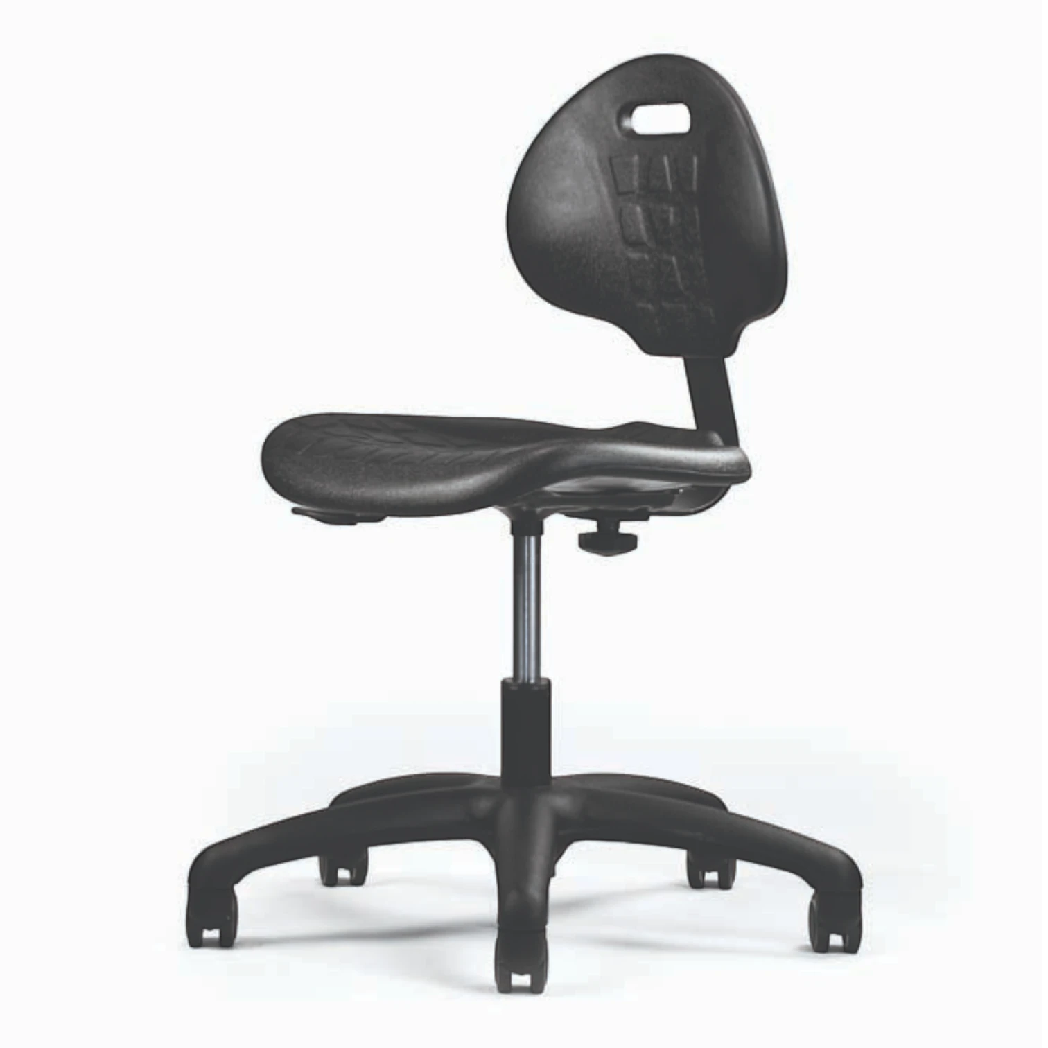 Neutral Posture Geo Urethane Industrial Stool