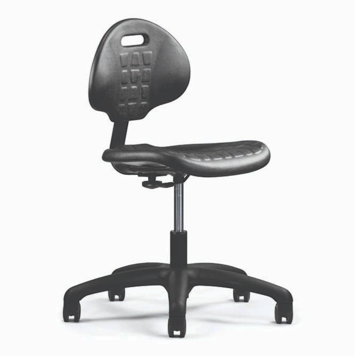 Neutral Posture Geo Urethane Industrial Stool