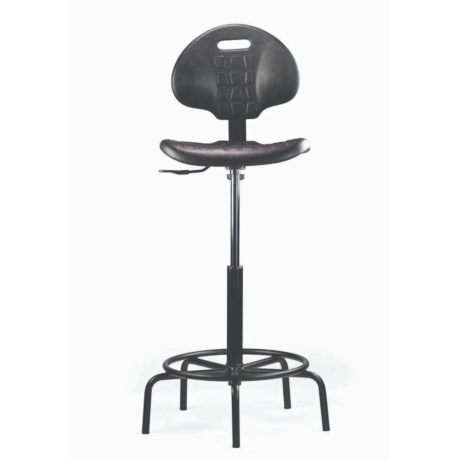 Neutral Posture Geo Urethane Industrial Stool