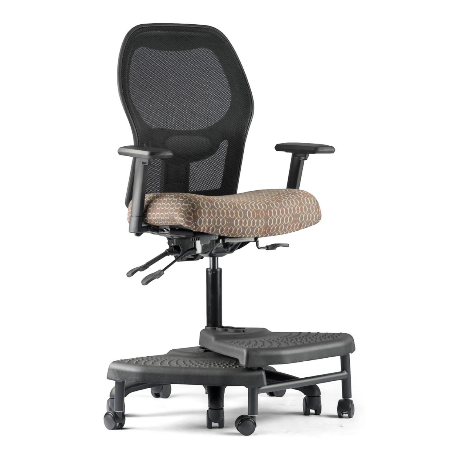 Neutral Posture Right Chair High Back Mesh Office Stool