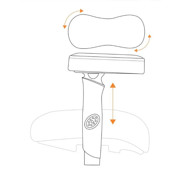 7 - Arm - Oversized Fabric/Leather Arm Pads